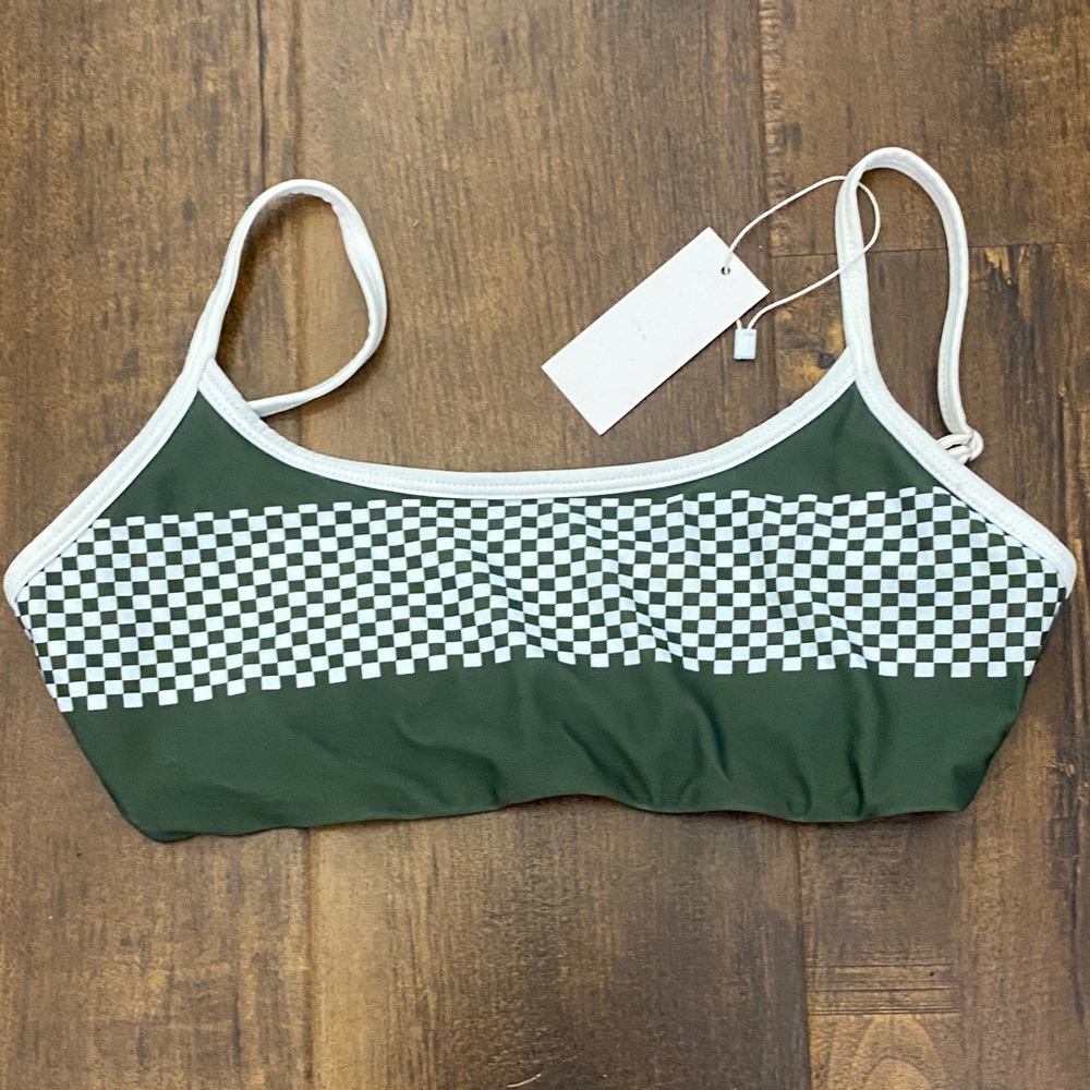 Tangerine Swim Top S